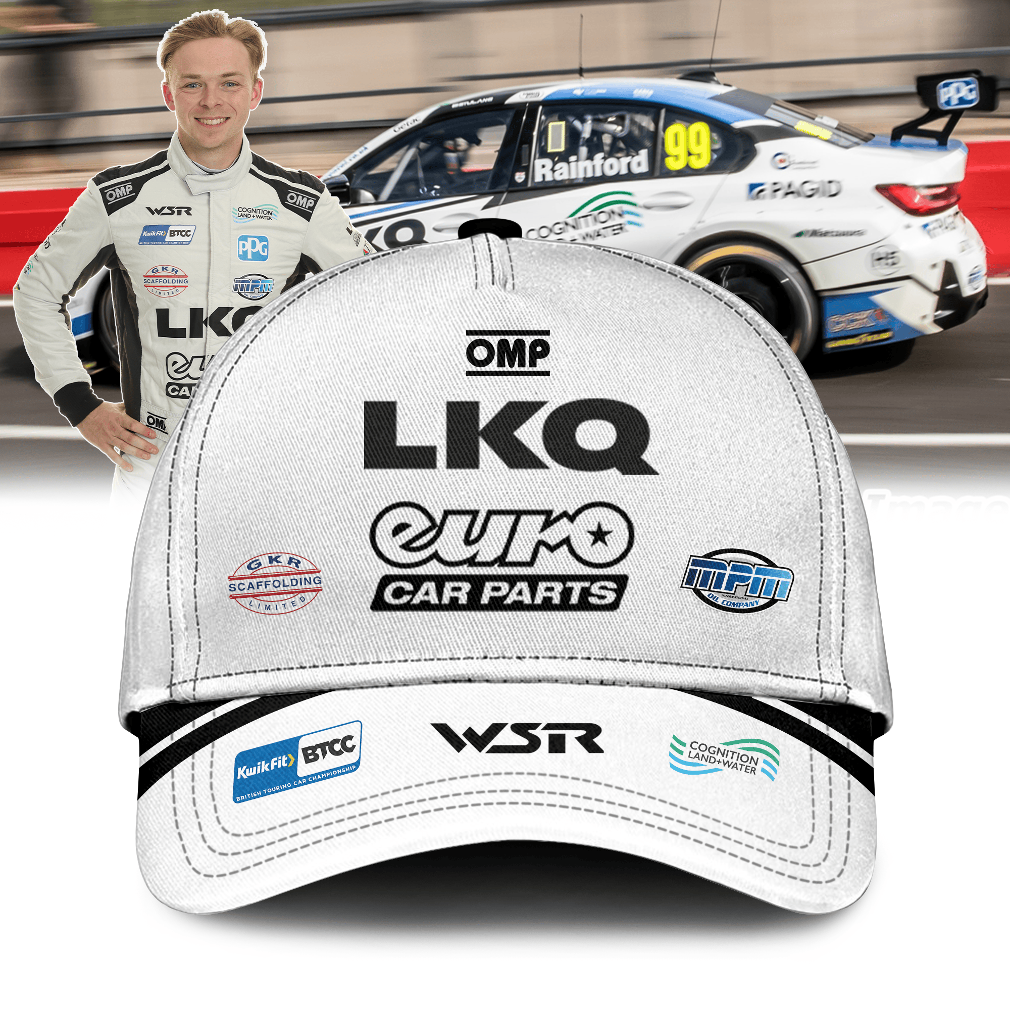 LKQ Euro Car Parts with WSR BTCC Classic Cap