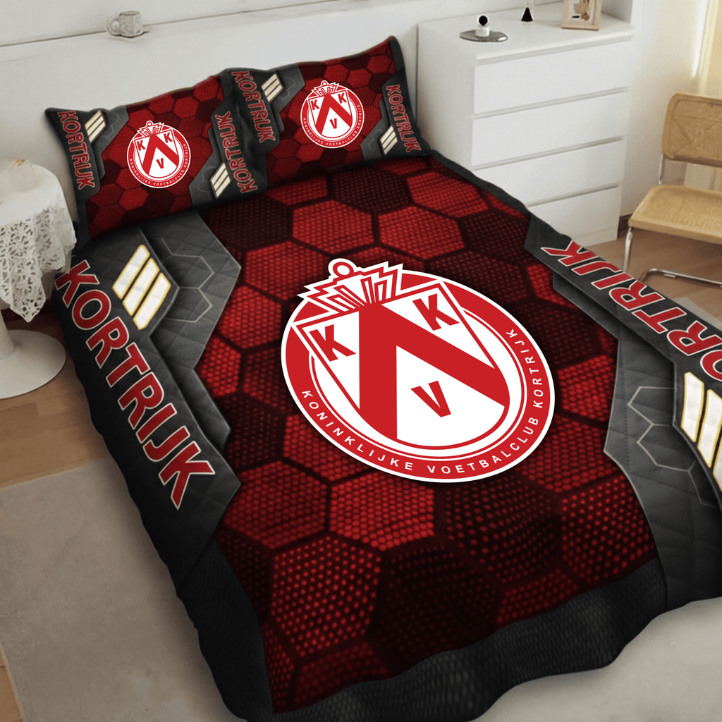 KV Kortrijk Inspired Quilt Set