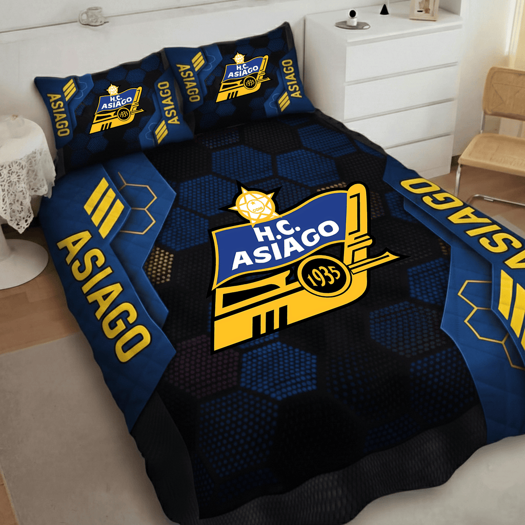 Asiago Hockey Inspired Quilt Set