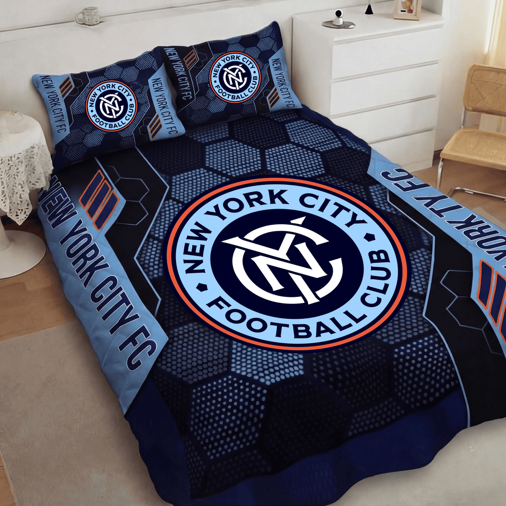 New York City FC Inspired Quilt Set