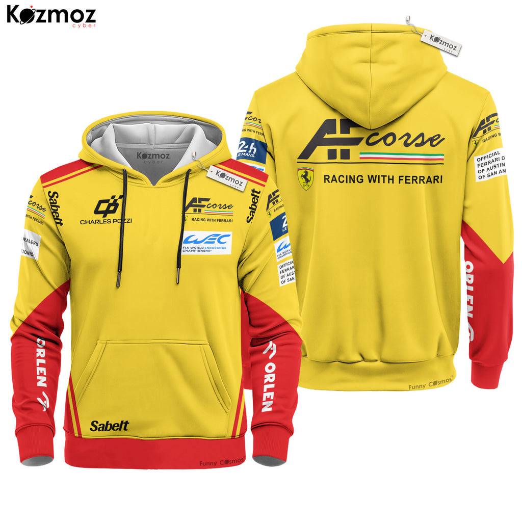 AF Corse Racing Suit Le Mans 24h 2025 Collection - SF WEC Team