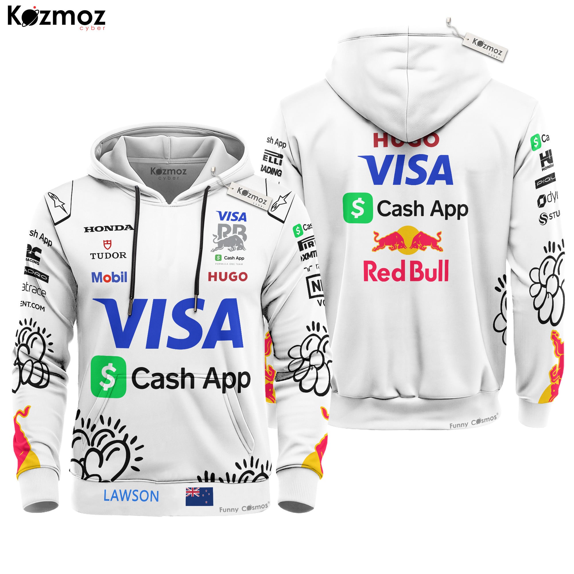 Liam Lawson Racing Costume Silverstone Style 2025 Collection - AlphaTauri  Racing Team